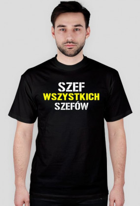 Szef Wszystkich Szefów - czarna