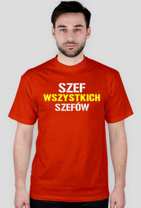 Szef Wszystkich Szefów - czarna