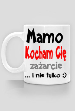 Humorystczna koszulka na dzień mamy !
