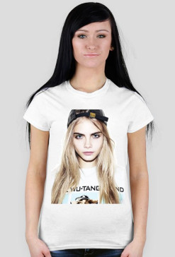 T-Shirt Damski Cara Delevigne
