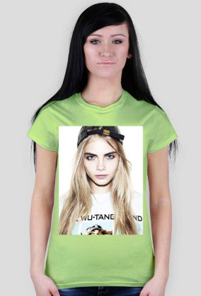 T-Shirt Damski Cara Delevigne