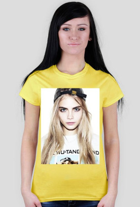 T-Shirt Damski Cara Delevigne