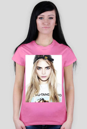 T-Shirt Damski Cara Delevigne