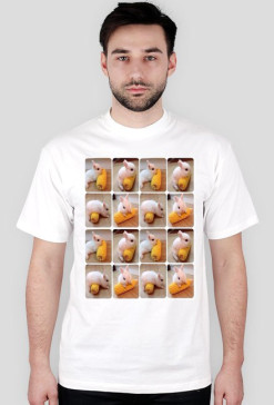 T-Shirt z króliczkiem na kukurydzy