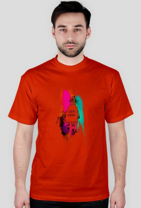 Męski T-Shirt Robot