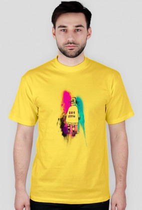 Męski T-Shirt Robot