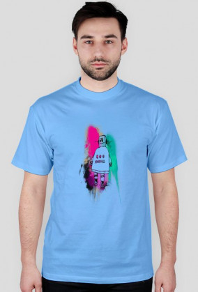 Męski T-Shirt Robot