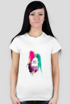 T-Shirt Damski Robot
