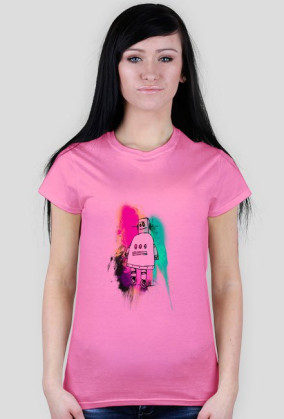 T-Shirt Damski Robot