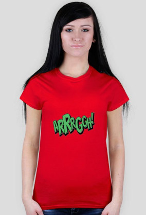 T-Shirt Damski Arrrggh