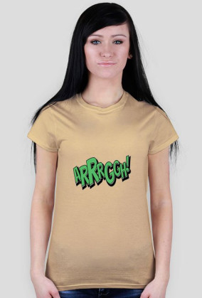 T-Shirt Damski Arrrggh