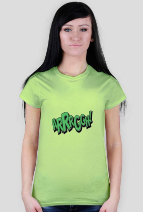 T-Shirt Damski Arrrggh
