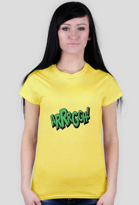 T-Shirt Damski Arrrggh