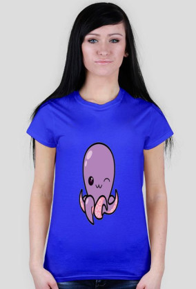 T-Shirt Damski Ośmiornica