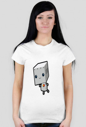 T-Shirt Damski Robocik