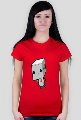 T-Shirt Damski Robocik