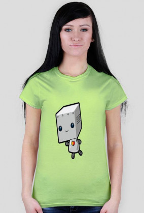 T-Shirt Damski Robocik