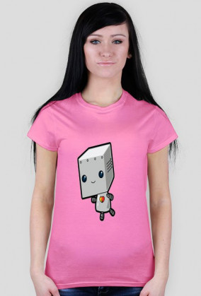T-Shirt Damski Robocik