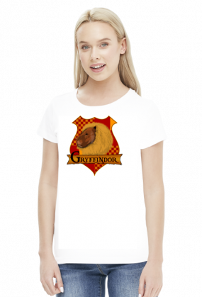 Koszulka Damska Harry Potter Gryffindor
