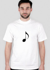 Koszulka dla studenta- muzyka, nutka