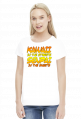 Koszulka Damska Kawaii in the streets Senpai in the sheets