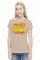 Koszulka Damska Kawaii in the streets Senpai in the sheets