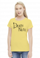 Koszulka Damska Death Note ciemna