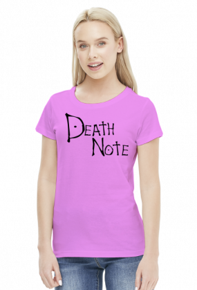 Koszulka Damska Death Note ciemna