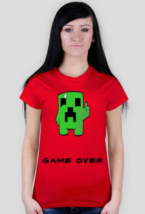 Koszulka damska GAME OVER