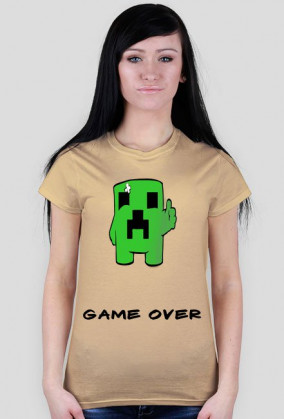 Koszulka damska GAME OVER