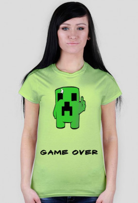 Koszulka damska GAME OVER