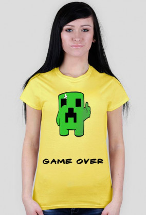 Koszulka damska GAME OVER