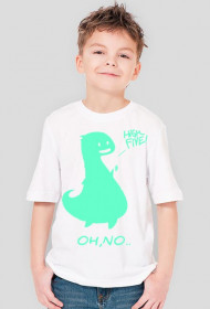 Koszulka dla chłopca - HIGH FIVE OH NO (różne kolory!)