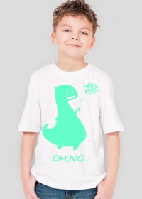 Koszulka dla chłopca - HIGH FIVE OH NO (różne kolory!)