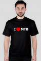 Koszulka "i love mtb"