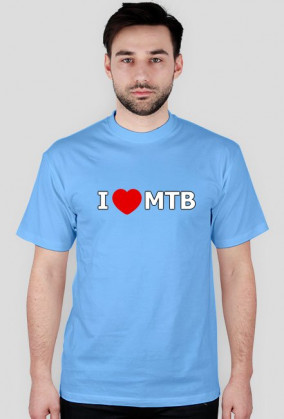 Koszulka "i love mtb"