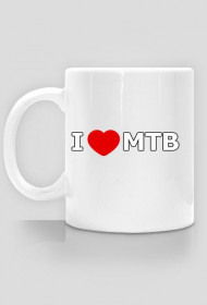 Kubek "i love mtb"