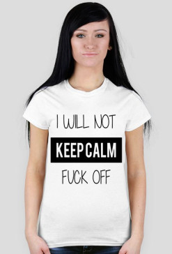 I will not (damska)