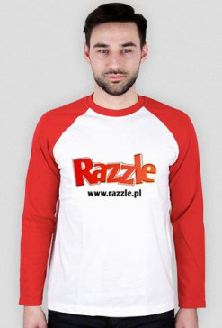 Razzle czerwono-biała długi rękaw