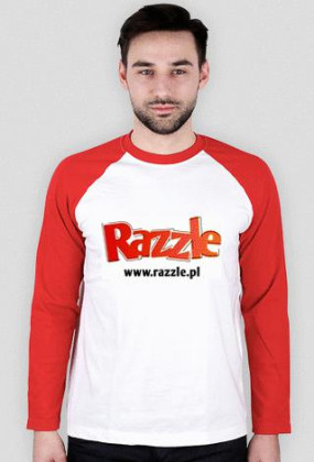 Razzle czerwono-biała długi rękaw