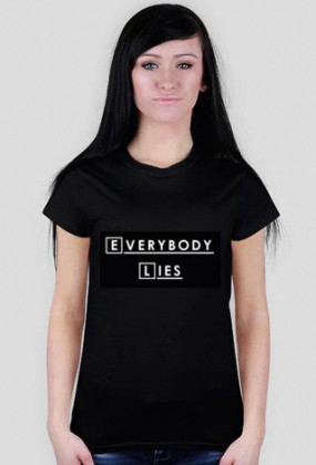 Dr House - Everybody lies koszulka damska