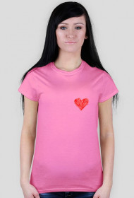 SERCE krótki rękaw t shirt