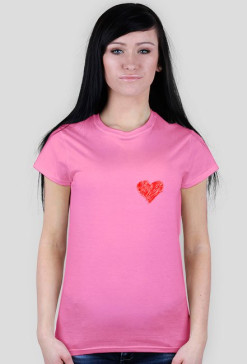 SERCE krótki rękaw t shirt