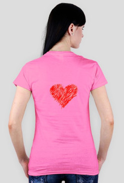 SERCE krótki rękaw t shirt