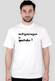 Bluzka T-shirt Youtube