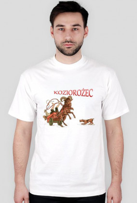 koszulka męska znak zodiaku KOZIOROŻEC