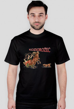 koszulka męska znak zodiaku KOZIOROŻEC