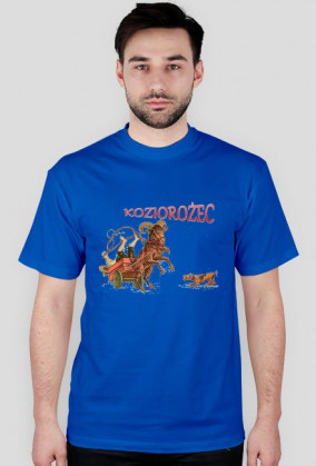 koszulka męska znak zodiaku KOZIOROŻEC