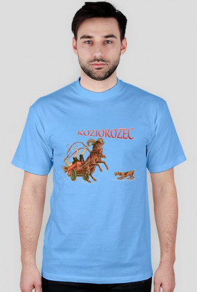 koszulka męska znak zodiaku KOZIOROŻEC