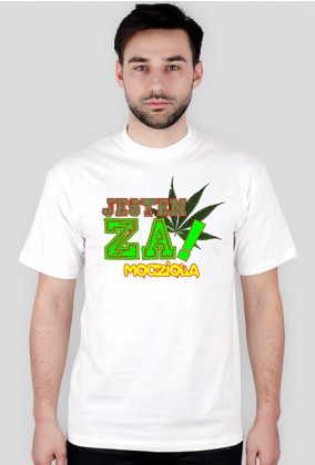 T-shirt "JESTEM ZA!" Męski